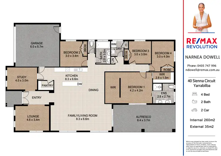 Floorplan of Homely house listing, 40 Sienna Circuit, Yarrabilba QLD 4207
