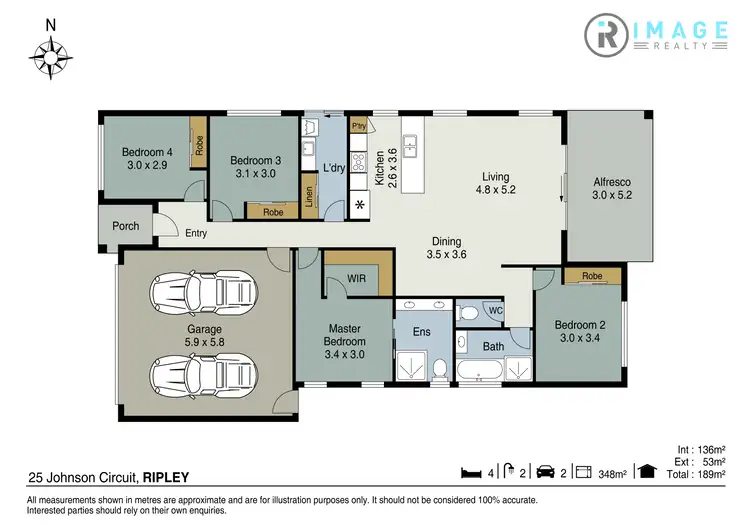Floorplan of Homely house listing, 25 Johnson Circuit, Ripley QLD 4306