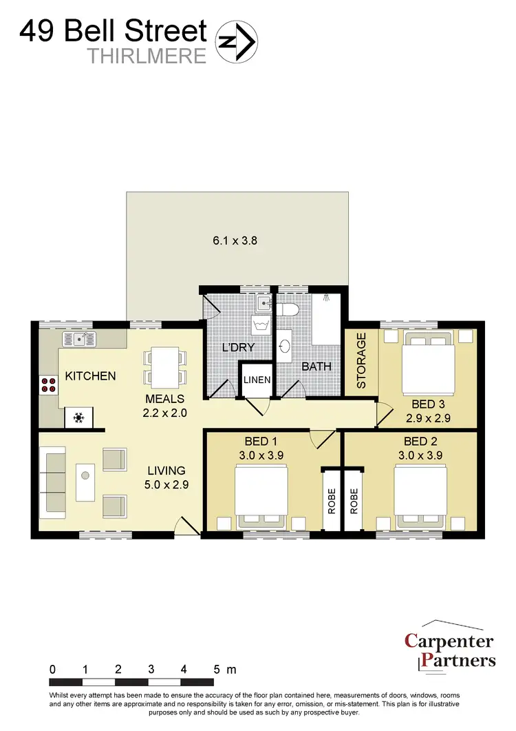 Floorplan of Homely house listing, 49 Bell Street, Thirlmere NSW 2572