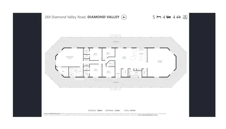 Floorplan of Homely rural property listing, 269 Diamond Valley Road, Diamond Valley QLD 4553