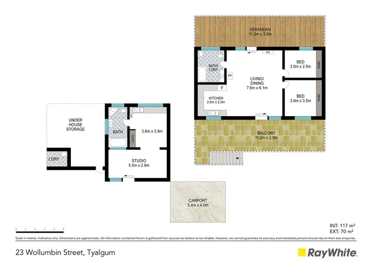 Floorplan of Homely house listing, 23 Wollumbin Street, Tyalgum NSW 2484