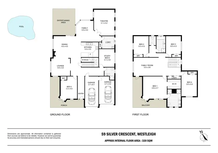 Floorplan of Homely house listing, 59 Silver Crescent, Westleigh NSW 2120