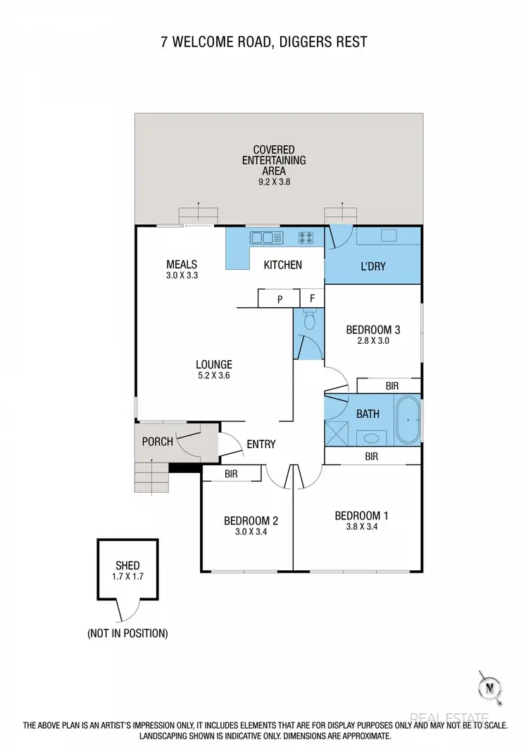 Floorplan of Homely house listing, 7 Welcome Road, Diggers Rest VIC 3427