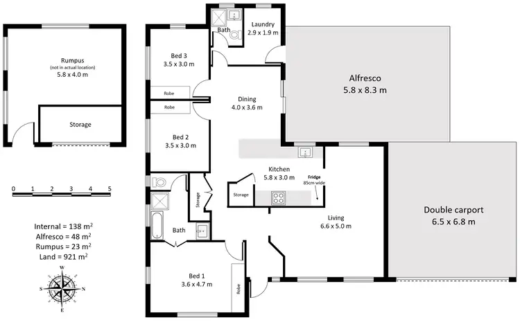 Floorplan of Homely house listing, 5 Cooloola Close, South Gladstone QLD 4680