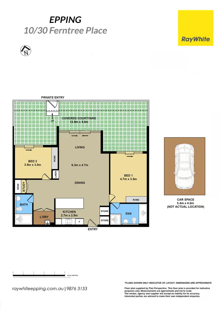 Floorplan of Homely apartment listing, 10/30 Ferntree Place, Epping NSW 2121