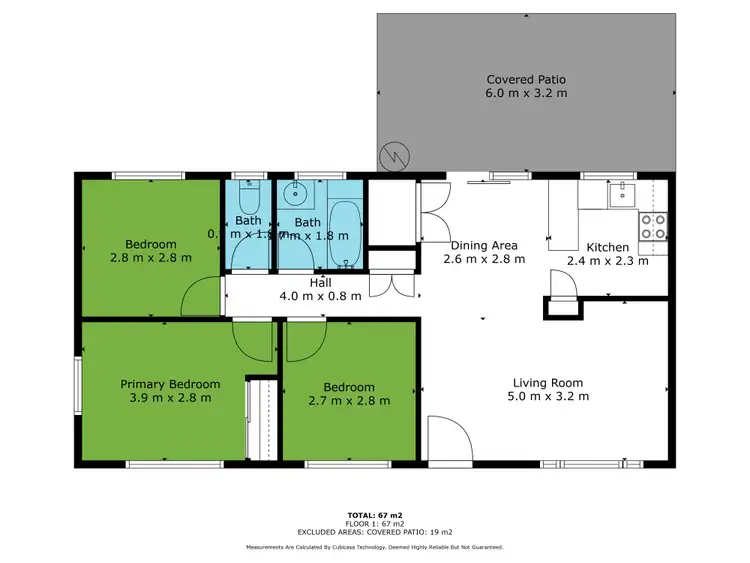 Floorplan of Homely house listing, 46 Zammit Street, Deception Bay QLD 4508