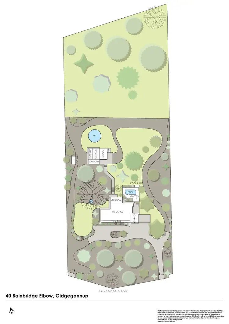 Floorplan of Homely house listing, 40 Bainbridge Elbow, Gidgegannup WA 6083