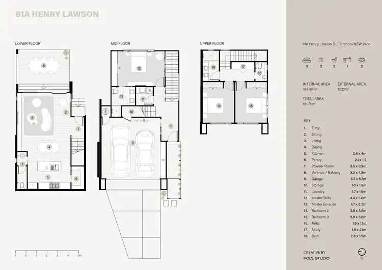 Floorplan of Homely house listing, 81A Henry Lawson Drive, Terranora NSW 2486