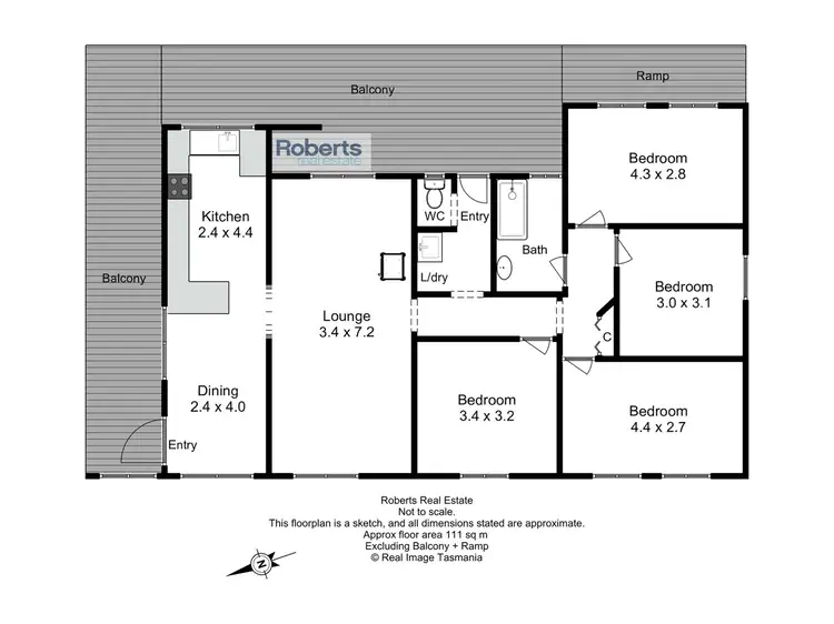 Floorplan of Homely house listing, 18 Featherstone Street, Strahan TAS 7468