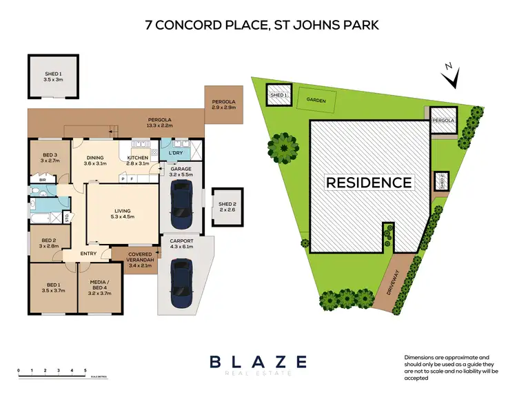 Floorplan of Homely house listing, 7 Concord Place, St Johns Park NSW 2176