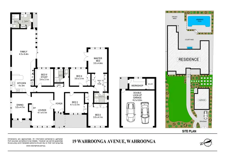 Floorplan of Homely house listing, 19 Wahroonga Avenue, Wahroonga NSW 2076