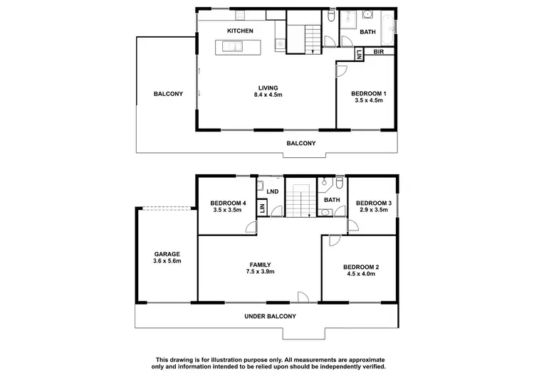 Floorplan of Homely house listing, 1 Watson Street, Kingston Se SA 5275