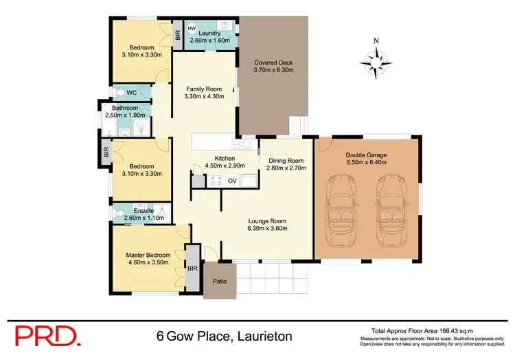 Floorplan of Homely house listing, 6 Gow Place, Laurieton NSW 2443