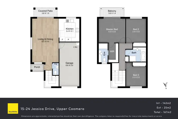 Floorplan of Homely house listing, 15/24 Jessica Drive, Upper Coomera QLD 4209