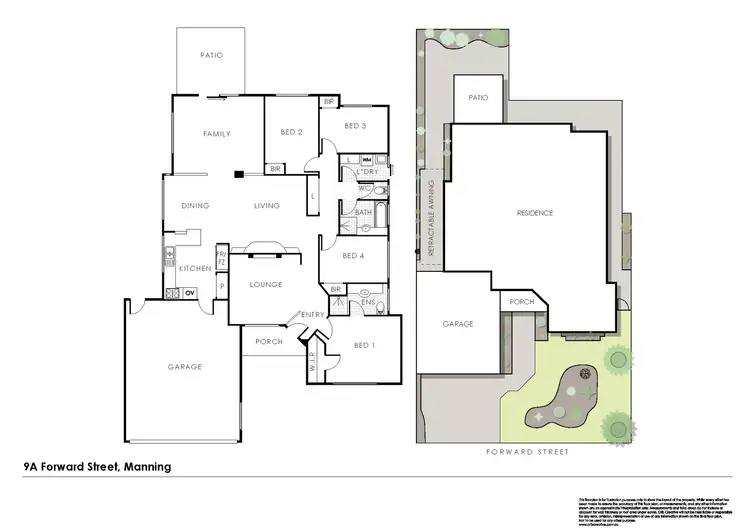 Floorplan of Homely house listing, 9a Forward Street, Manning WA 6152