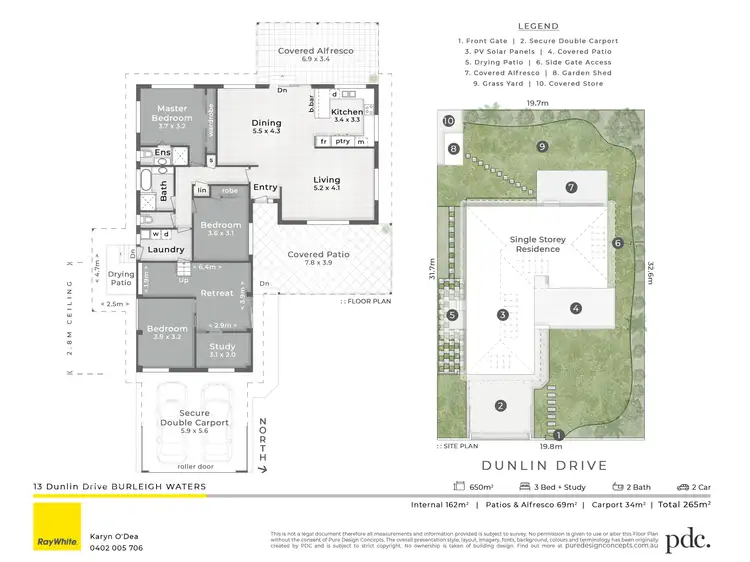 Floorplan of Homely house listing, 13 Dunlin Drive, Burleigh Waters QLD 4220