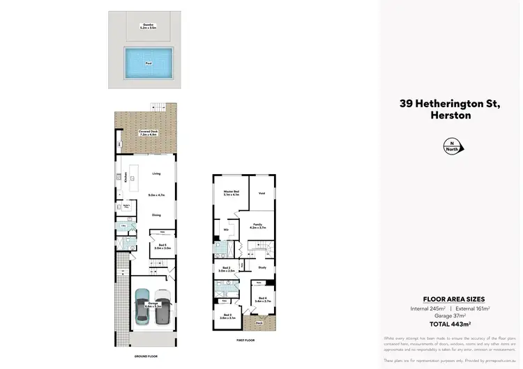 Floorplan of Homely house listing, 39 Hetherington Street, Herston QLD 4006