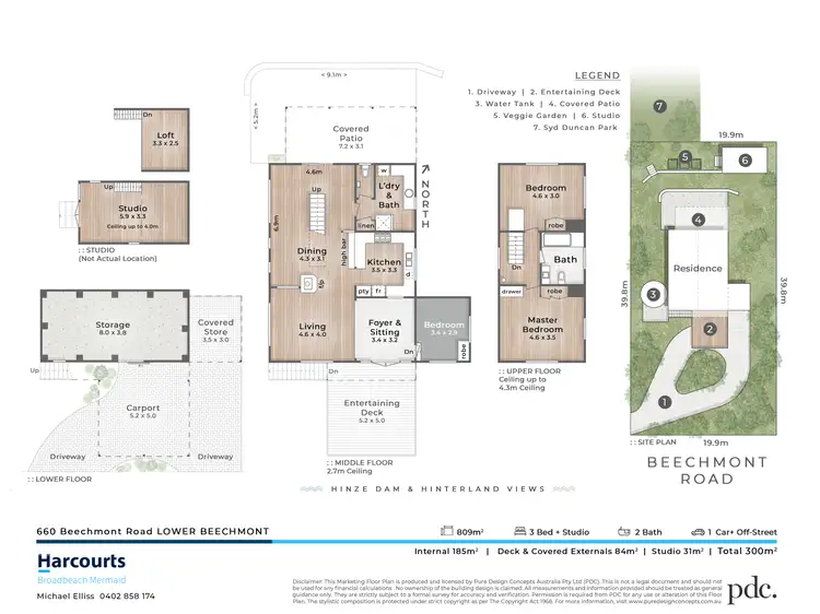 Floorplan of Homely house listing, 660 Beechmont Road, Lower Beechmont QLD 4211