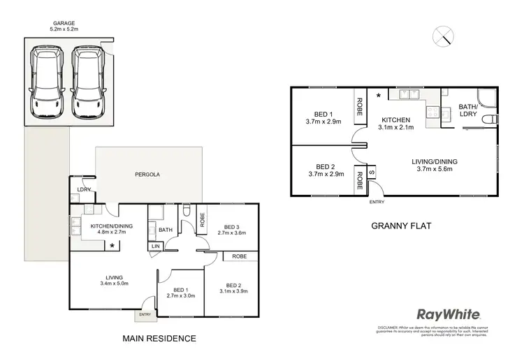 Floorplan of Homely house listing, 72 & 72a Ropes Creek Road, Mount Druitt NSW 2770