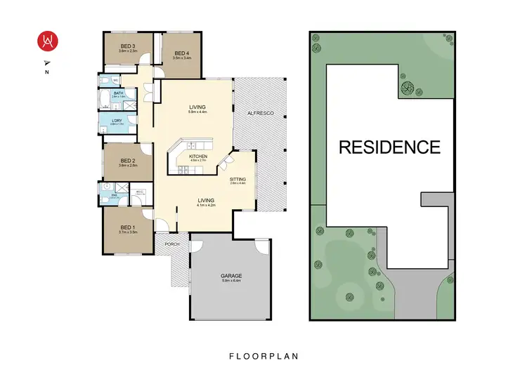 Floorplan of Homely house listing, 55 Braidwood Drive, Prestons NSW 2170