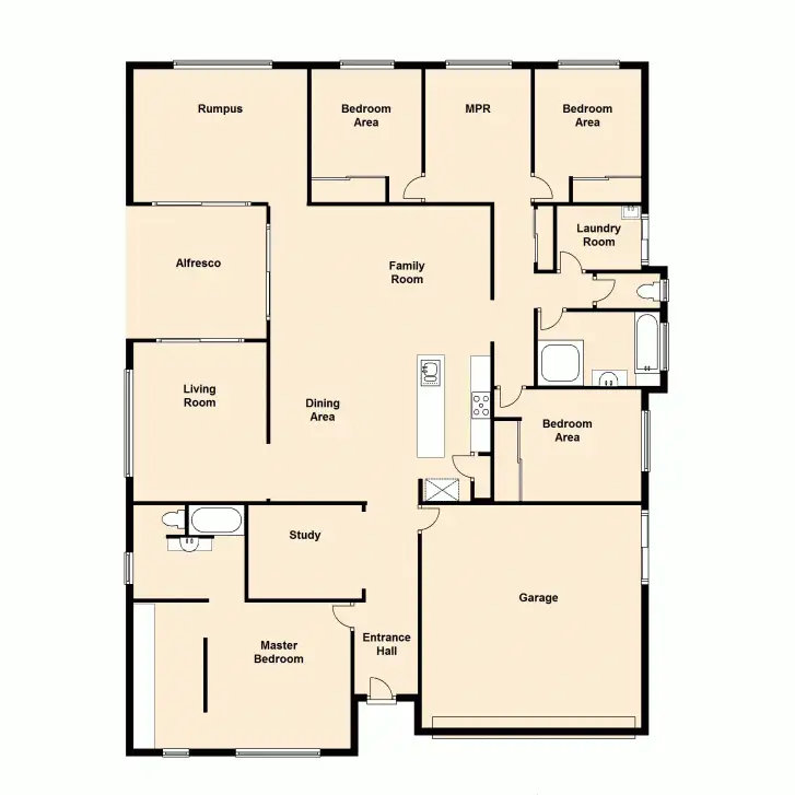 Floorplan of Homely house listing, 5 Meadow View Road, Fernvale QLD 4306