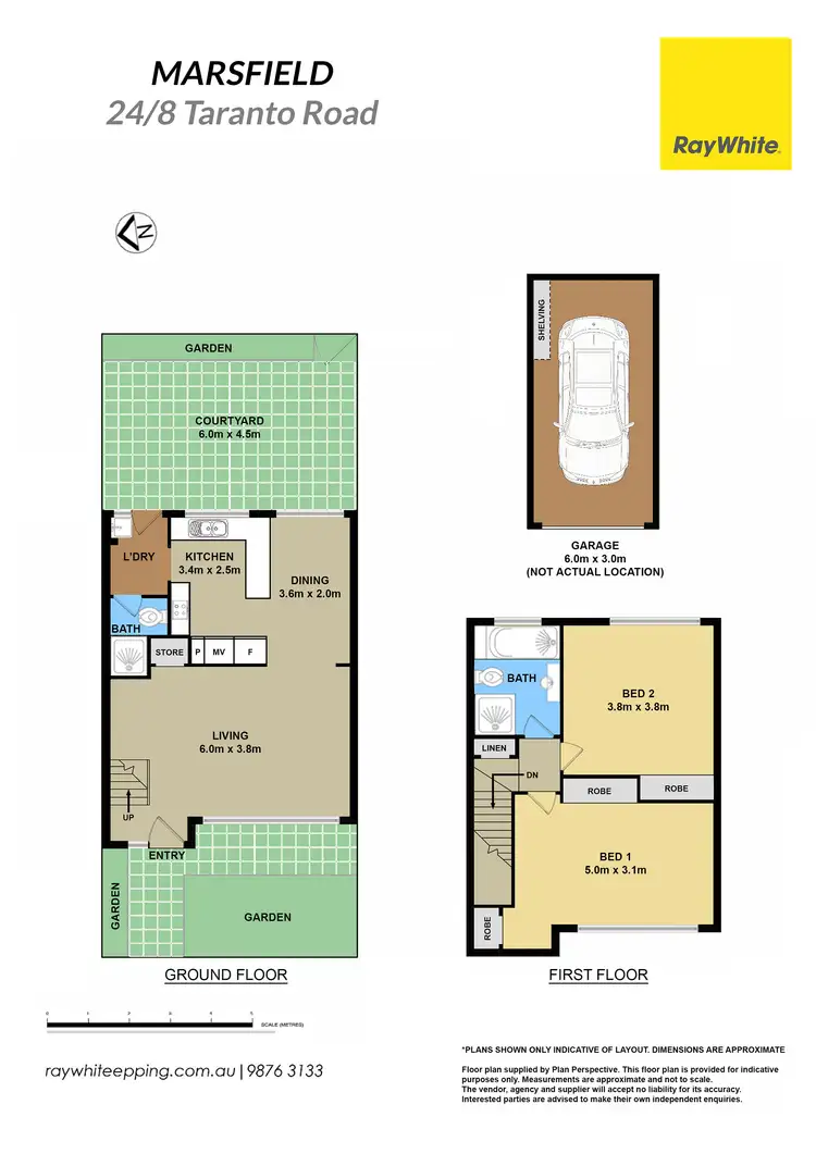 Floorplan of Homely townhouse listing, 24/8 Taranto Road, Marsfield NSW 2122
