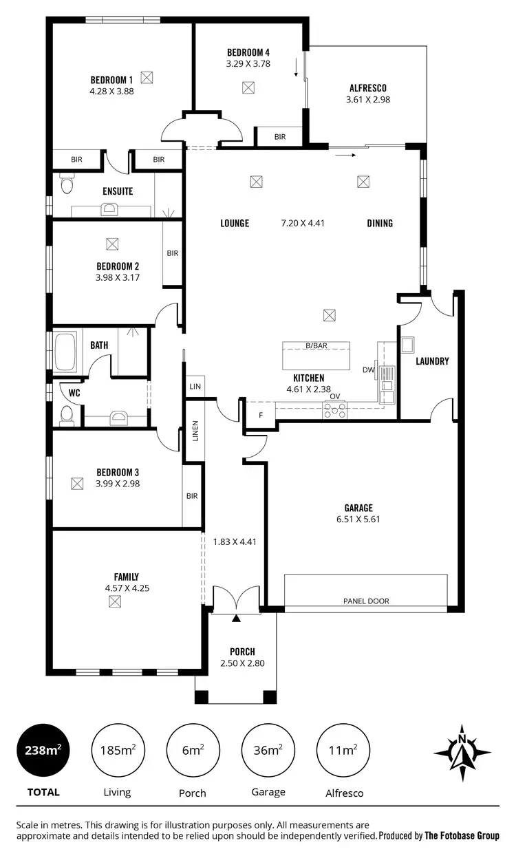 Floorplan of Homely house listing, 73 Franklin Avenue, Mawson Lakes SA 5095