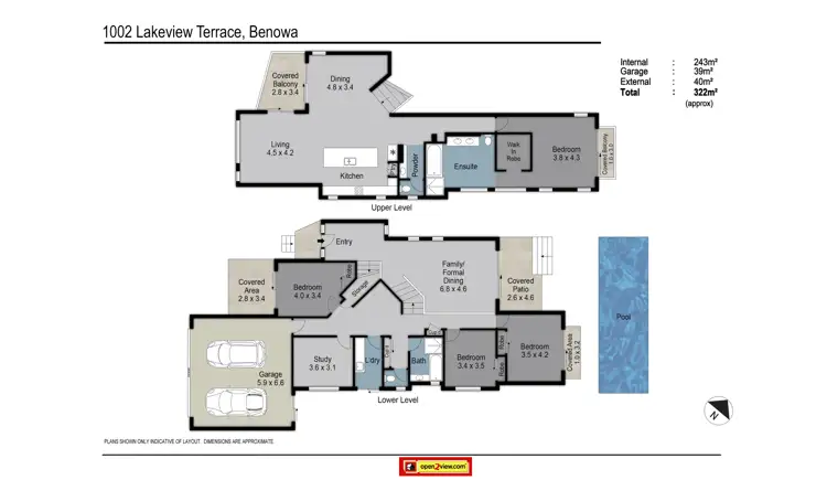 Floorplan of Homely house listing, 1002 Lakeview Terrace, Benowa QLD 4217