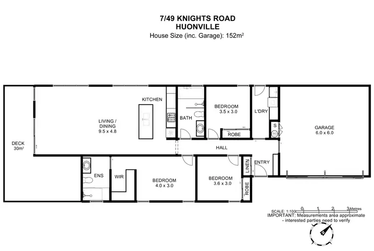 Floorplan of Homely house listing, 7/49 Knights Road, Huonville TAS 7109