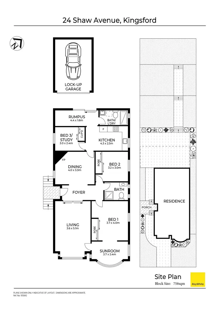 Floorplan of Homely house listing, 24 Shaw Avenue, Kingsford NSW 2032
