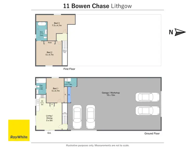Floorplan of Homely other listing, 11 Bowen Chase, Lithgow NSW 2790