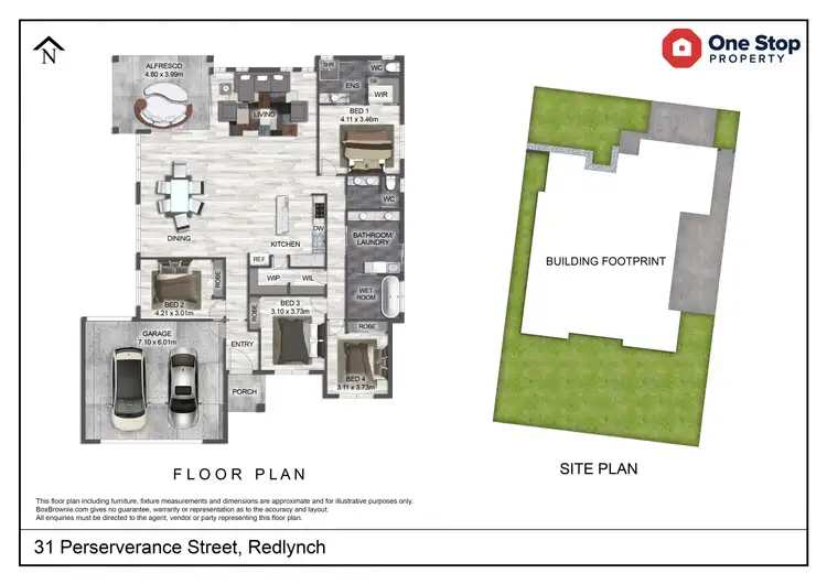 Floorplan of Homely house listing, 31 Perserverance Street, Redlynch QLD 4870