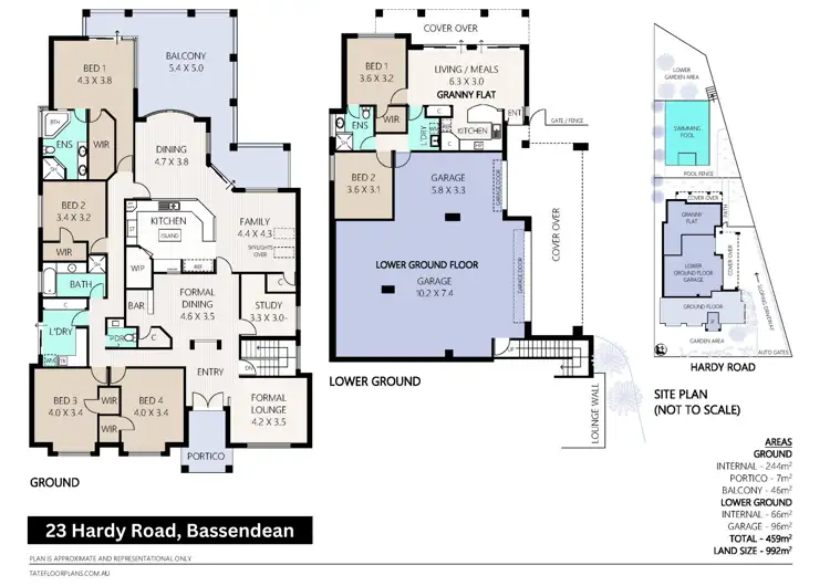 Floorplan of Homely house listing, 23 Hardy Road, Bassendean WA 6054