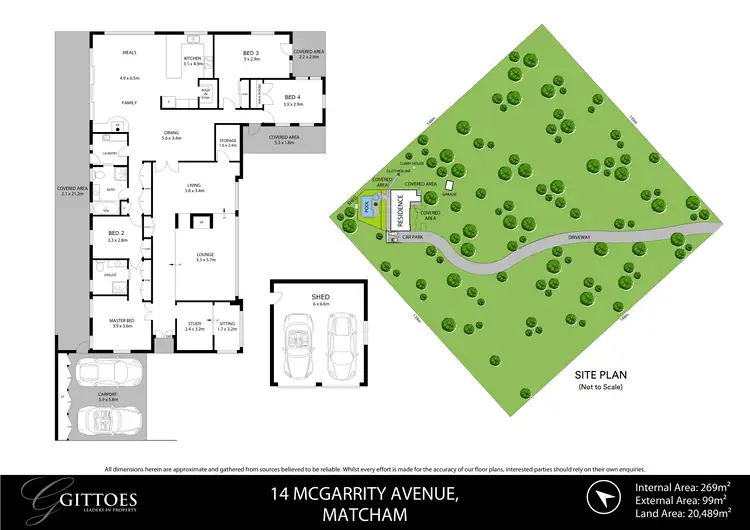 Floorplan of Homely rural property listing, 14 McGarrity Avenue, Matcham NSW 2250