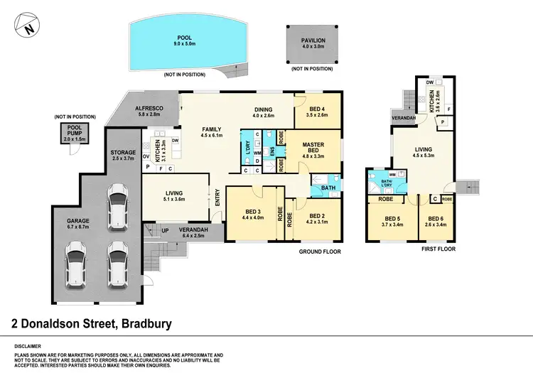 Floorplan of Homely house listing, 2 Donaldson Street, Bradbury NSW 2560