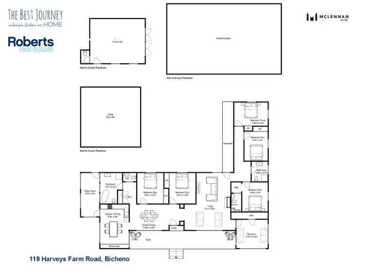 Floorplan of Homely house listing, 119 Harveys Farm Road, Bicheno TAS 7215