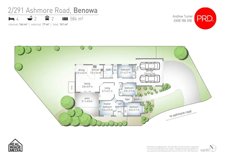 Floorplan of Homely house listing, 2/291 Ashmore Road, Benowa QLD 4217