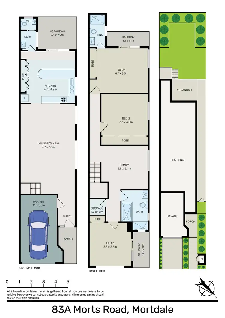 Floorplan of Homely house listing, 83A Morts Road, Mortdale NSW 2223