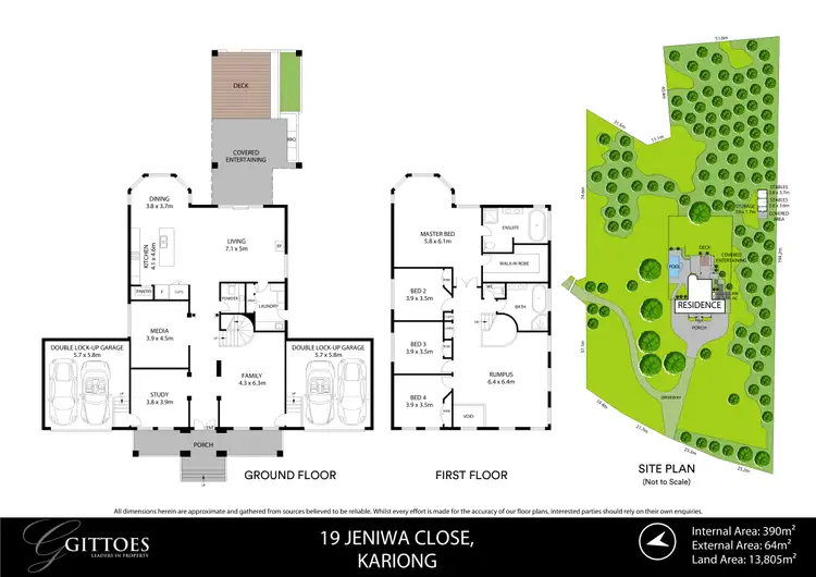 Floorplan of Homely rural property listing, 19 Jeniwa Close, Kariong NSW 2250