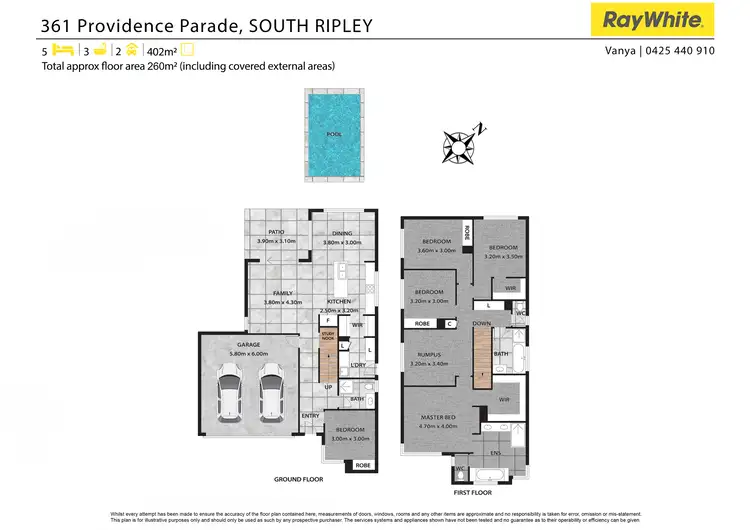 Floorplan of Homely house listing, 361 Providence Parade, South Ripley QLD 4306