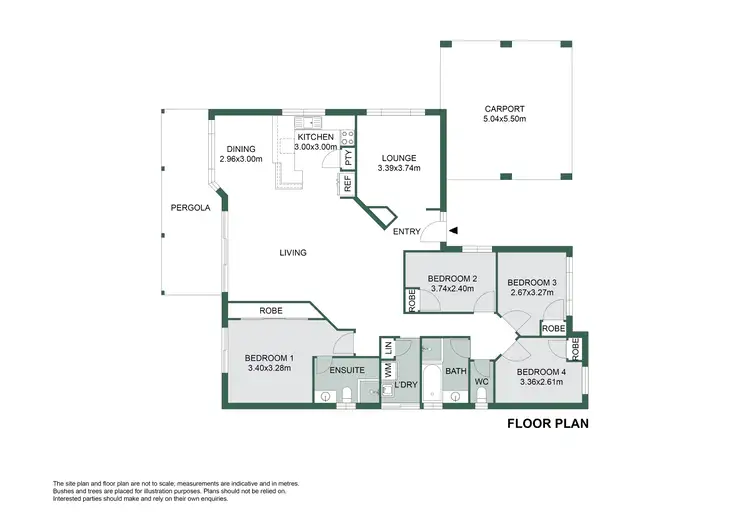 Floorplan of Homely house listing, 47 Templetonia Promenade, Halls Head WA 6210