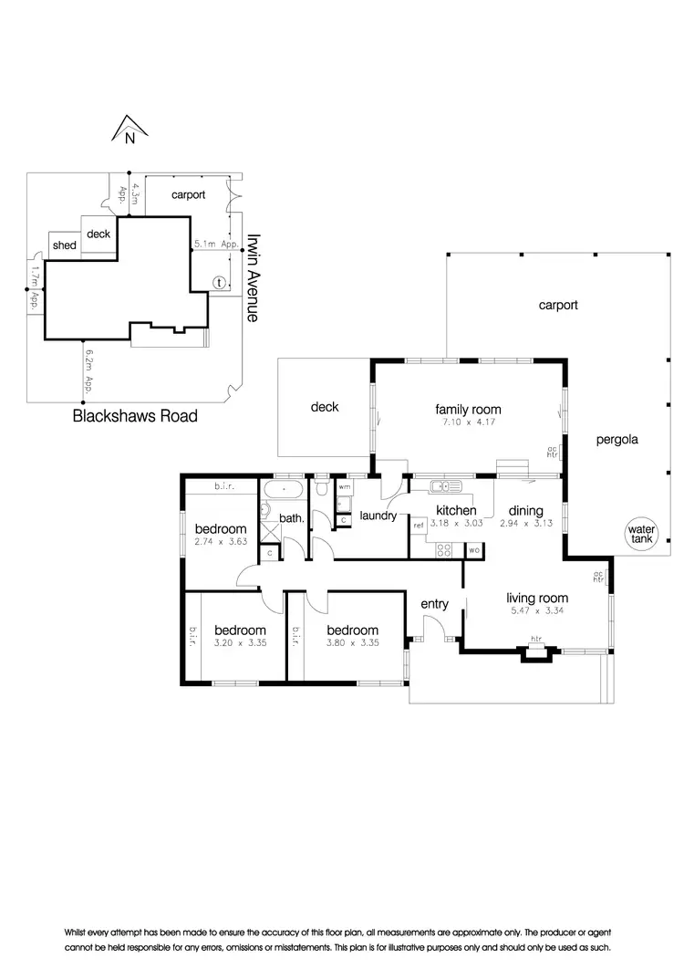 Floorplan of Homely unit listing, 422 Blackshaws Road, Altona North VIC 3025