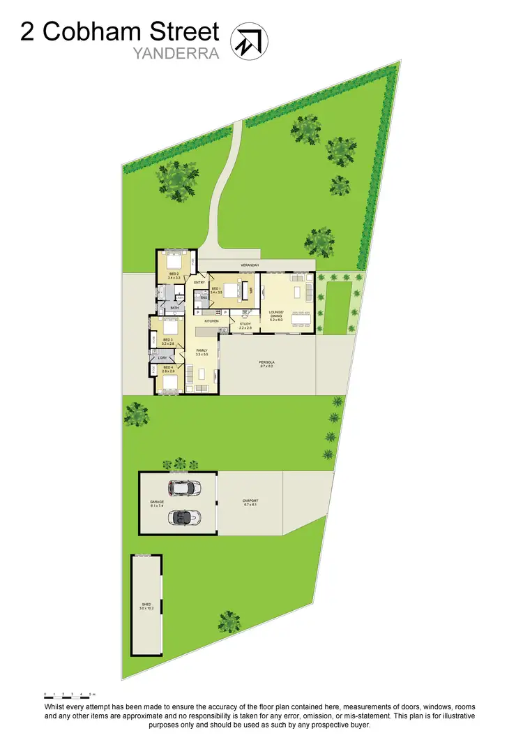 Floorplan of Homely house listing, 2 Cobham Street, Yanderra NSW 2574