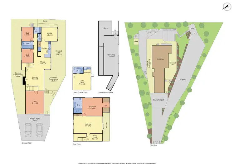 Floorplan of Homely house listing, 140 Mt Dandenong Tourist Road, Ferny Creek VIC 3786