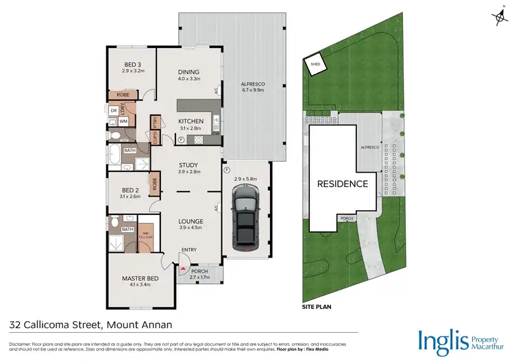 Floorplan of Homely house listing, 32 Callicoma Street, Mount Annan NSW 2567