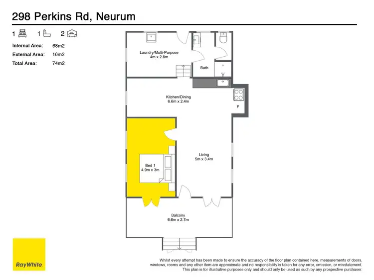 Floorplan of Homely rural property listing, Address available on request