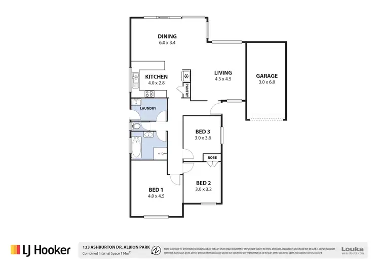 Floorplan of Homely house listing, 133 Ashburton Drive, Albion Park NSW 2527