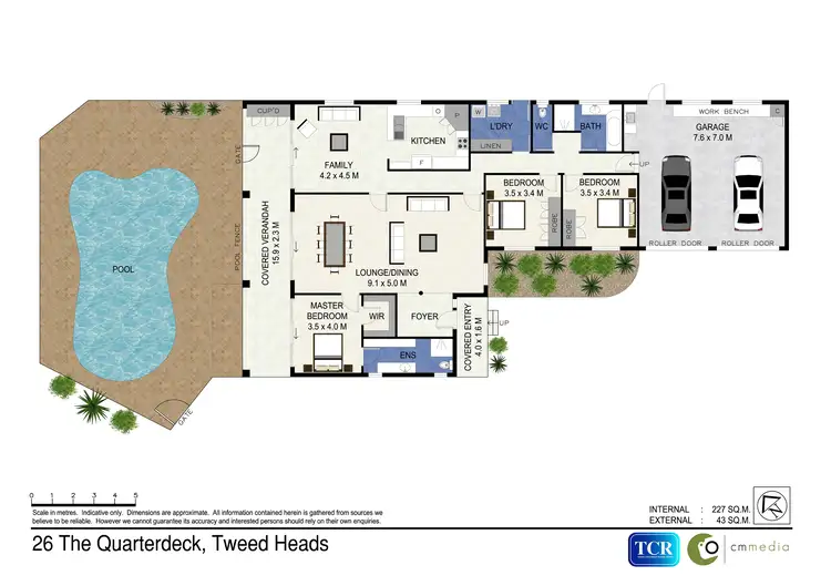Floorplan of Homely house listing, 26 The Quarterdeck, Tweed Heads NSW 2485