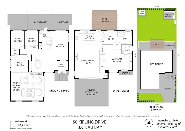 Floorplan of Homely house listing, 50 Kipling Drive, Bateau Bay NSW 2261