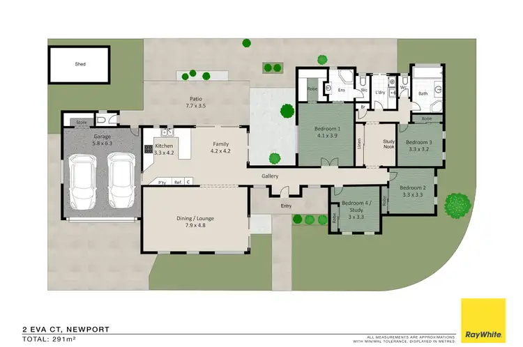 Floorplan of Homely house listing, 2 Eva Court, Newport QLD 4020